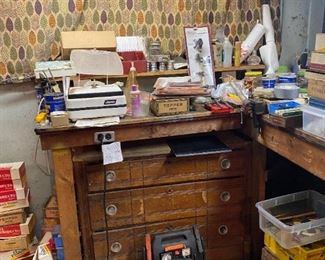 Basement packed full of Hand and Power Tools, Hardware, Supplies