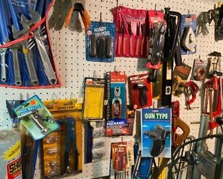 Basement packed full of Hand and Power Tools, Hardware, Supplies
