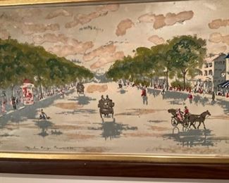 Painting (large) Moulin Rouge 1890