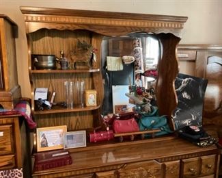 Top portion of dresser - comes off to move