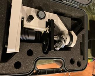 National microscope in padded carrier