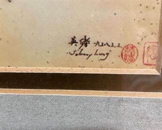 Signature on picture 