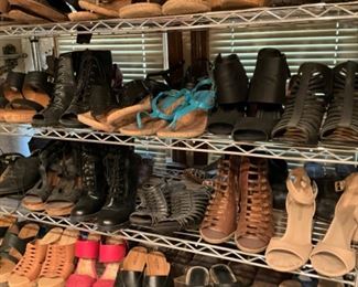 Shoes, sandals, boots etc