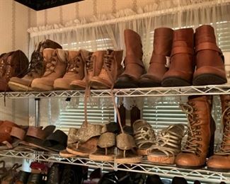 Shoes, sandals, boots etc