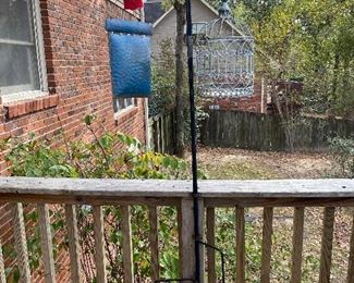 Shepherd’s hook with feeders