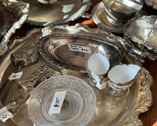 Silver plate items