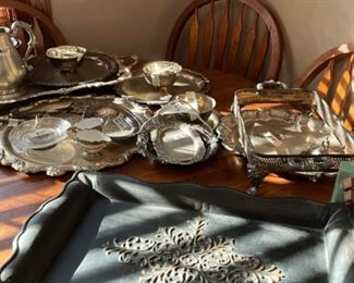 Silver plate items
