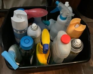 Cleaning supplies 