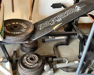 Lots of exercise equipment in garage - more pics coming!