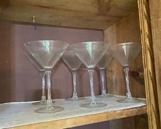 Martini glasses set - kitchen