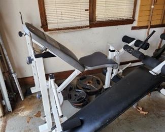 Garage - gym equipment