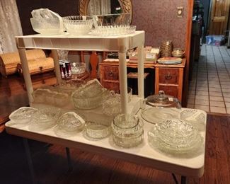 Dining room - more collectible glass items