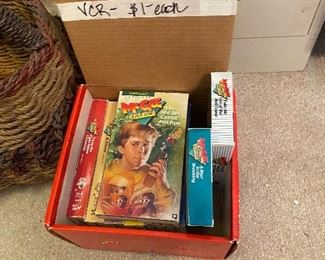 VHS - some never opened