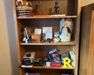 Book shelf and contents