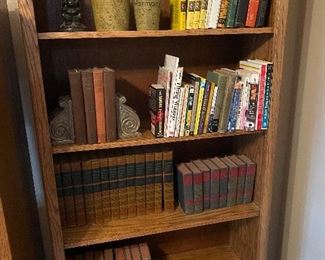 Bookshelf contents 