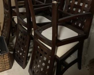 Set of 6 dining chairs