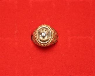 10kt Gold Class Ring 