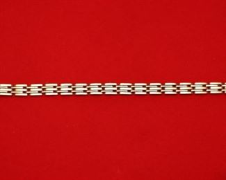 14 kt Gold Men’s Bracelet (37.3 g)