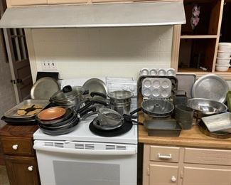 Pots, Pans and even the Kitchen Stove