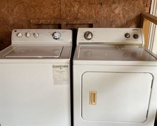 Washer and Dryer