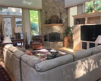 Huge family room sectional