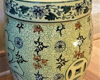 Asian garden stool