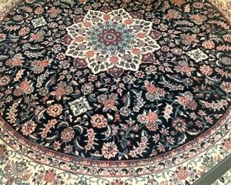 7 foot round rug