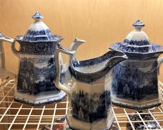 Blue & white selections from England