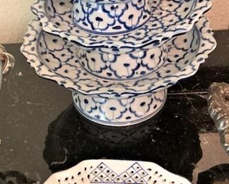 More blue & white selections