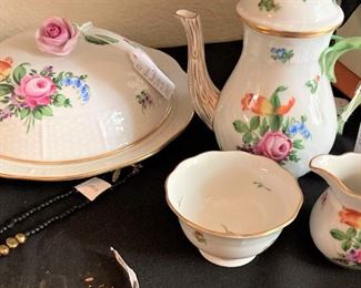 Hand-painted Herend selections from Hungary