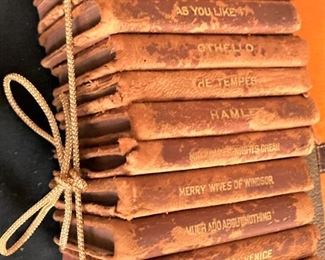 Very old miniature classic books