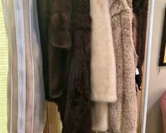 Fur coats