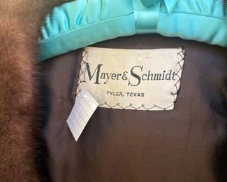 Vintage mink from Mayer Schmidt