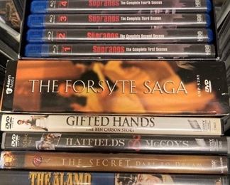 Some of the many movies