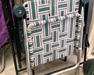 Folding chairs