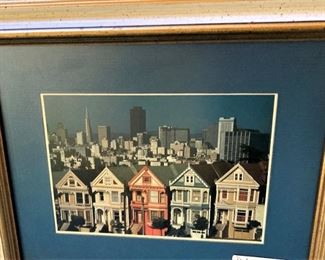 San Francisco framed art
