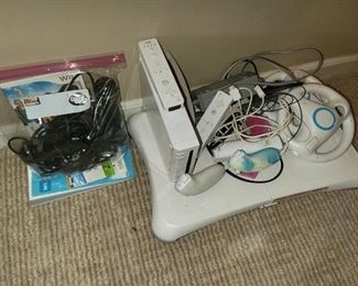 Wii system, games