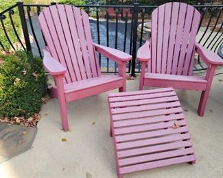 Adirondack chairs