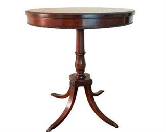 Lot 006
Vintage Dean Furniture Co. Mahagony Drum Pedestal Table