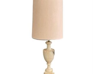 Lot 035
Carved Alabaster Marble Occasional Table Lamps