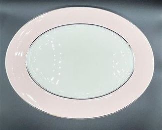 Lot 296
Castleton China Shell Pink Serving Platter