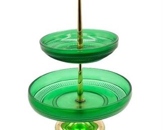 Lot 299
Mid Century Two Tiered Tid Bit Server