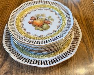 Vintage Winterling Finest Bavarian China Plate’s 