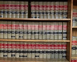 Hundreds of Law Books! Great for staging and home/office decor