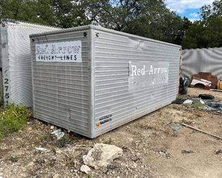 Red Arrow shipping containers