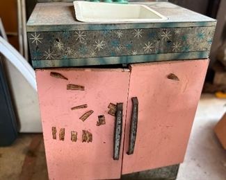vintage child kitchen