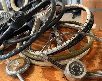 vintage car steering wheels