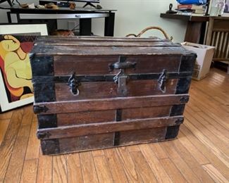 steamer trunk
