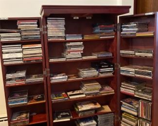 Extensive CD collection 