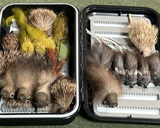 Mice Flies In A CF Design Fly Box